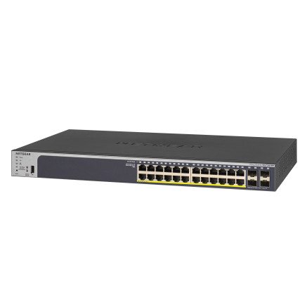 NETGEAR 28PT GE POE+ SMART SWITCH