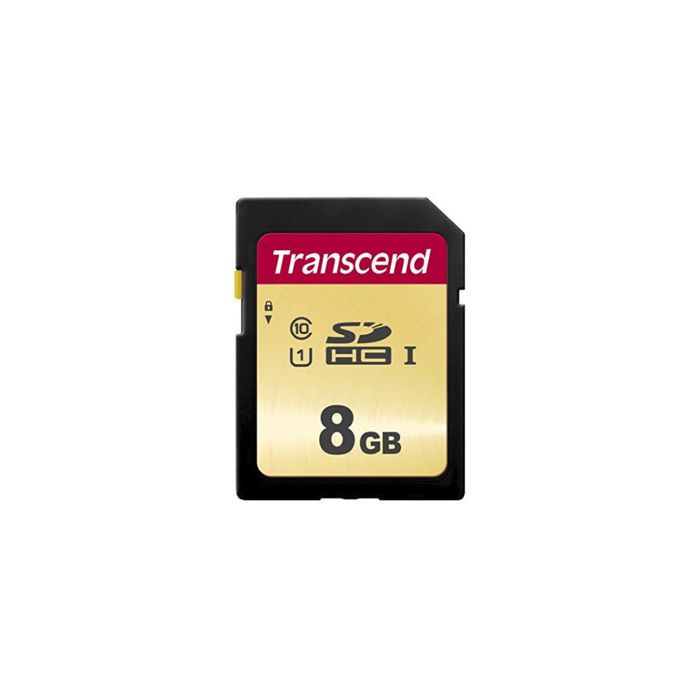 TRANSCEND 8Go UHS-I U1 Carte SD puce MLC TRANSCEND 8Go UHS-I U1 Carte SD puce MLC