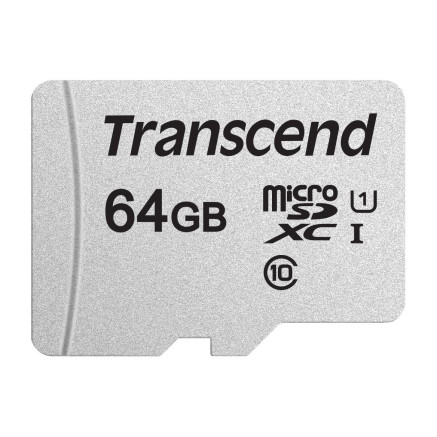 TRANSCEND 64Go UHS-I U1 microSD sans