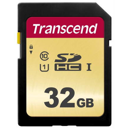 TRANSCEND 32Go UHS-I U1 Carte SD puce
