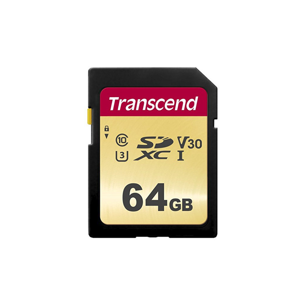 TRANSCEND 64Go UHS-I U3 Carte SD puce TRANSCEND 64Go UHS-I U3 Carte SD puce