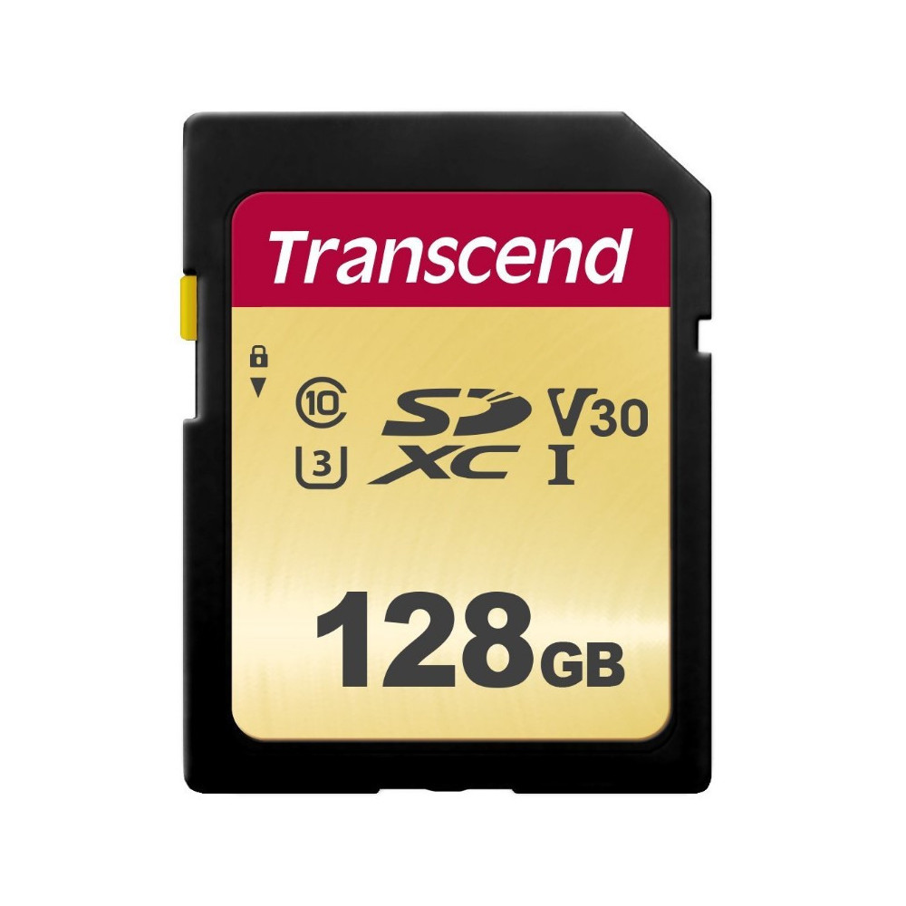 TRANSCEND 128Go UHS-I U3 Carte SD puce TRANSCEND 128Go UHS-I U3 Carte SD puce