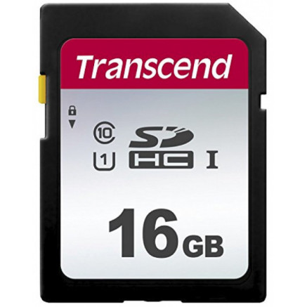 TRANSCEND 16Go UHS-I U1 Carte SD puce