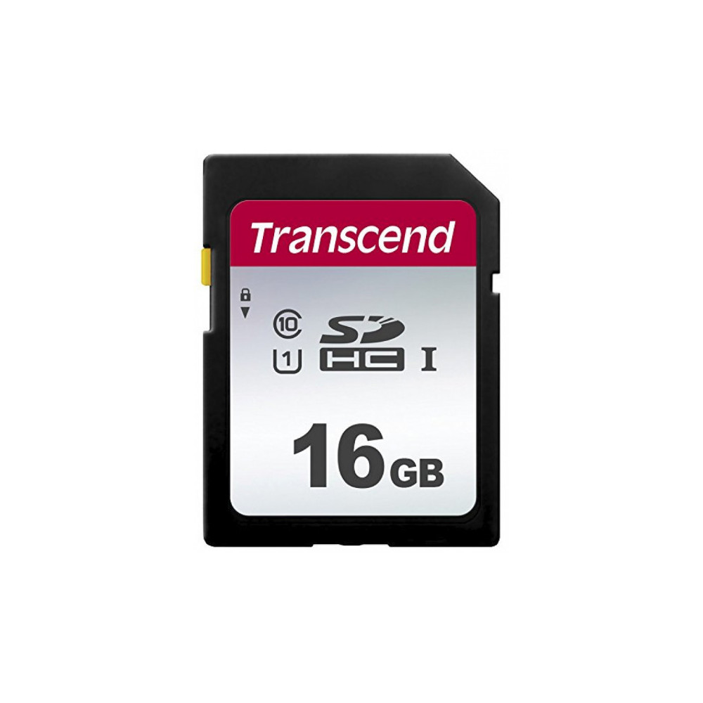 TRANSCEND 16Go UHS-I U1 Carte SD puce TRANSCEND 16Go UHS-I U1 Carte SD puce