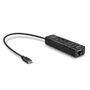 LINDY USB 3.1 Hub and GB Ethernet Adapt.