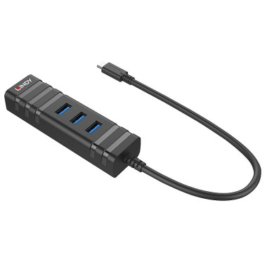 LINDY USB 3.1 Hub and GB Ethernet Adapt.