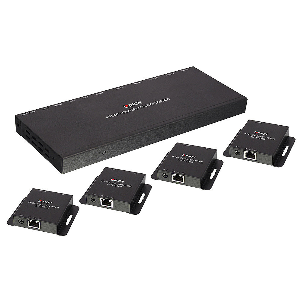 LINDY Kit Extender Splitter 4 Ports HDMI