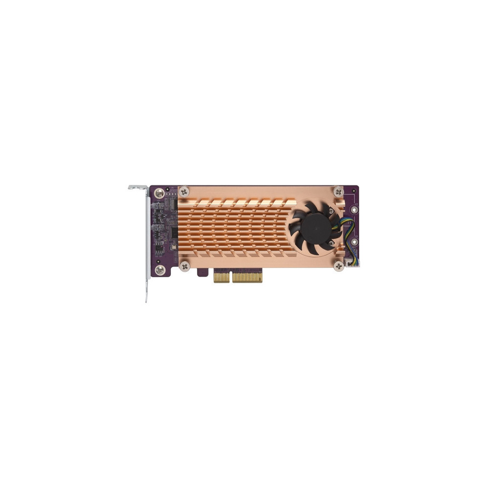 QNAP Dual M.2 22110 2280 SATA SSD card QNAP Dual M.2 22110 2280 SATA SSD card