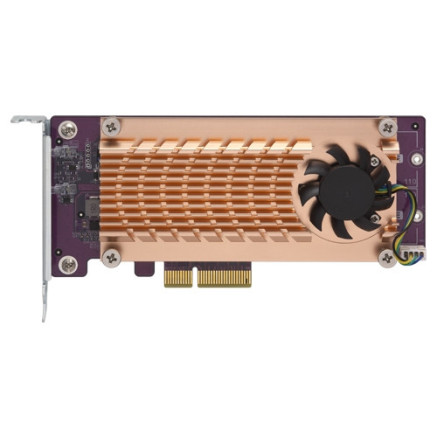 QNAP Dual M.2 22110 2280 PCIe SSD card