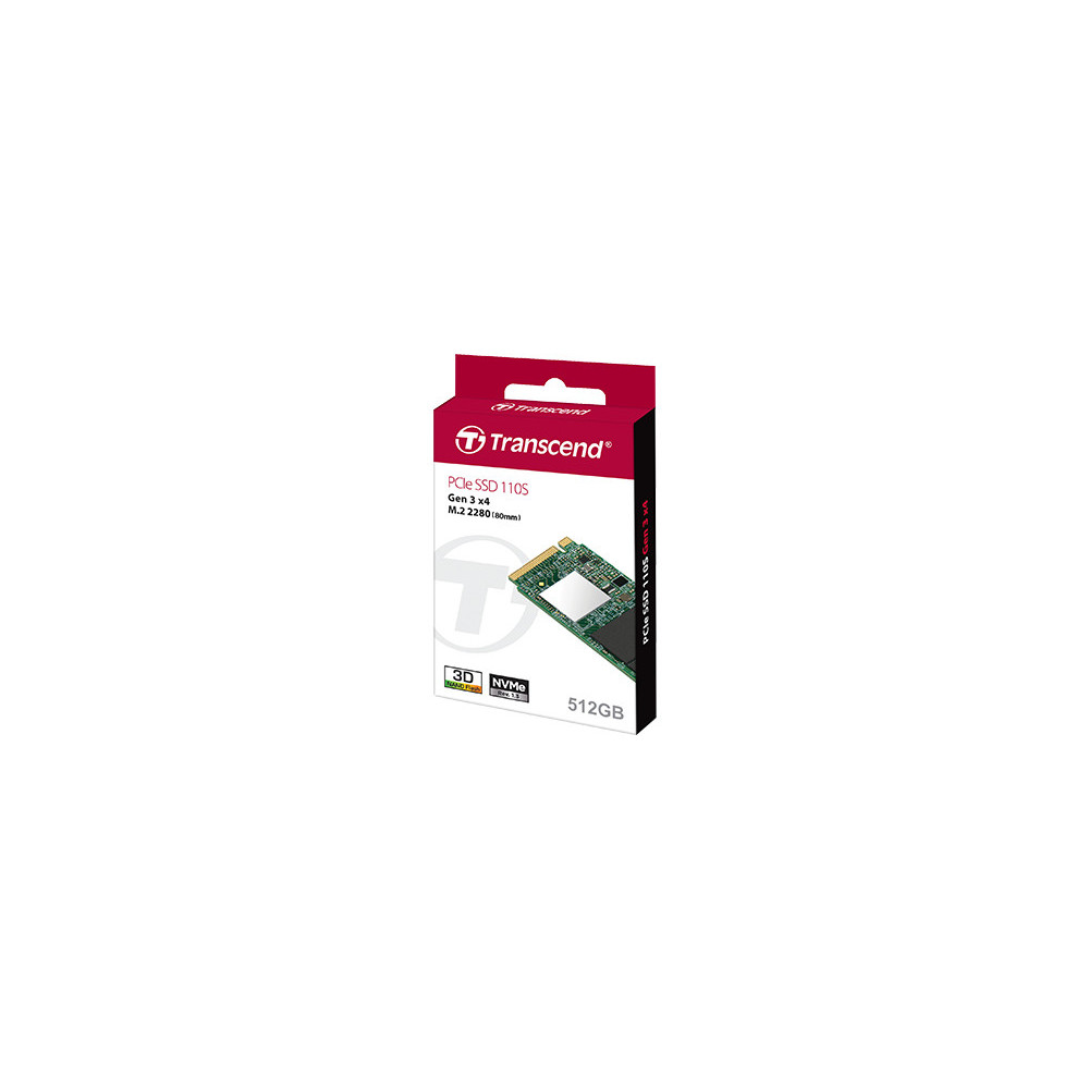 TRANSCEND 512Go M.2 2280PCIe Gen3x4 puce