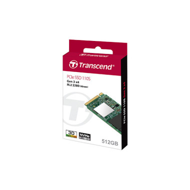 TRANSCEND 512Go M.2 2280PCIe Gen3x4 puce