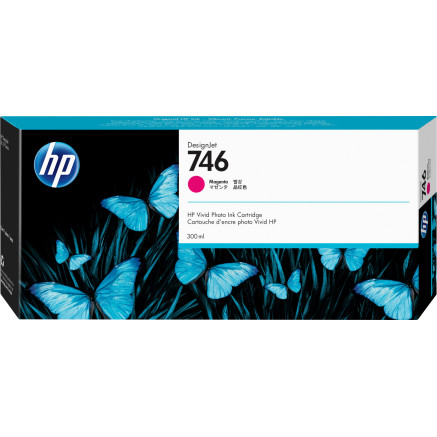 HP 746 - 300 ml - magenta - original - DesignJet - cartouche dencre - pour DesignJet Z6, Z6dr, Z9+, Z9+dr