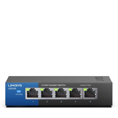 LINKSYS Switch 5 ports Gigabit - Boitier