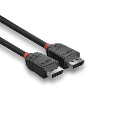 LINDY 0.5m DisplayPort 1.2 Cable Black