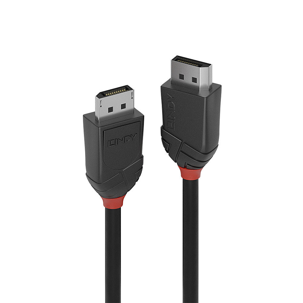 LINDY 1m DisplayPort 1.2 Cable Black LINDY 1m DisplayPort 1.2 Cable Black