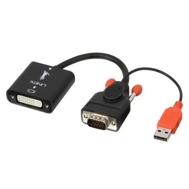 LINDY Convertisseur VGA vers DVI-D