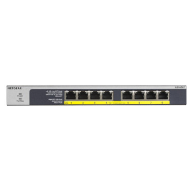 NETGEAR Switch  8-port 101001000 GS108LP-100EUS