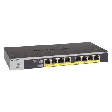 NETGEAR Switch  8-port 101001000 GS108LP-100EUS