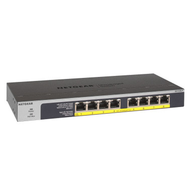 NETGEAR Switch  8-port 101001000 GS108LP-100EUS