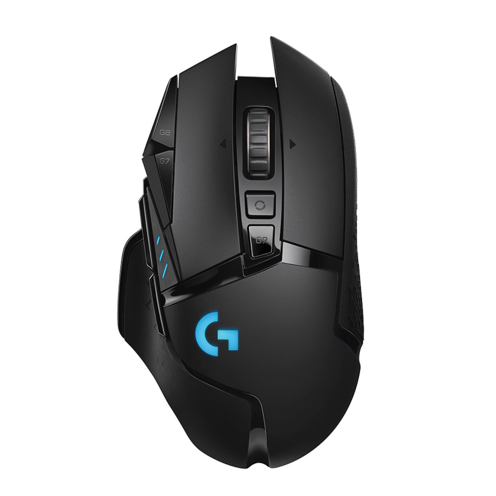 Mouse Logitech G G502 Lightspeed rechts Wireless Schwarz (910-005568)