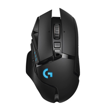 Mouse Logitech G G502 Lightspeed rechts Wireless Schwarz (910-005568)