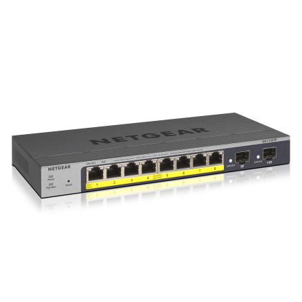 NETGEAR Switch Desktop Gigabit Smart 8-port 101001000 GS110TP-300EUS
