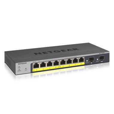 NETGEAR Switch Desktop Gigabit Smart 8-port 101001000 GS110TP-300EUS