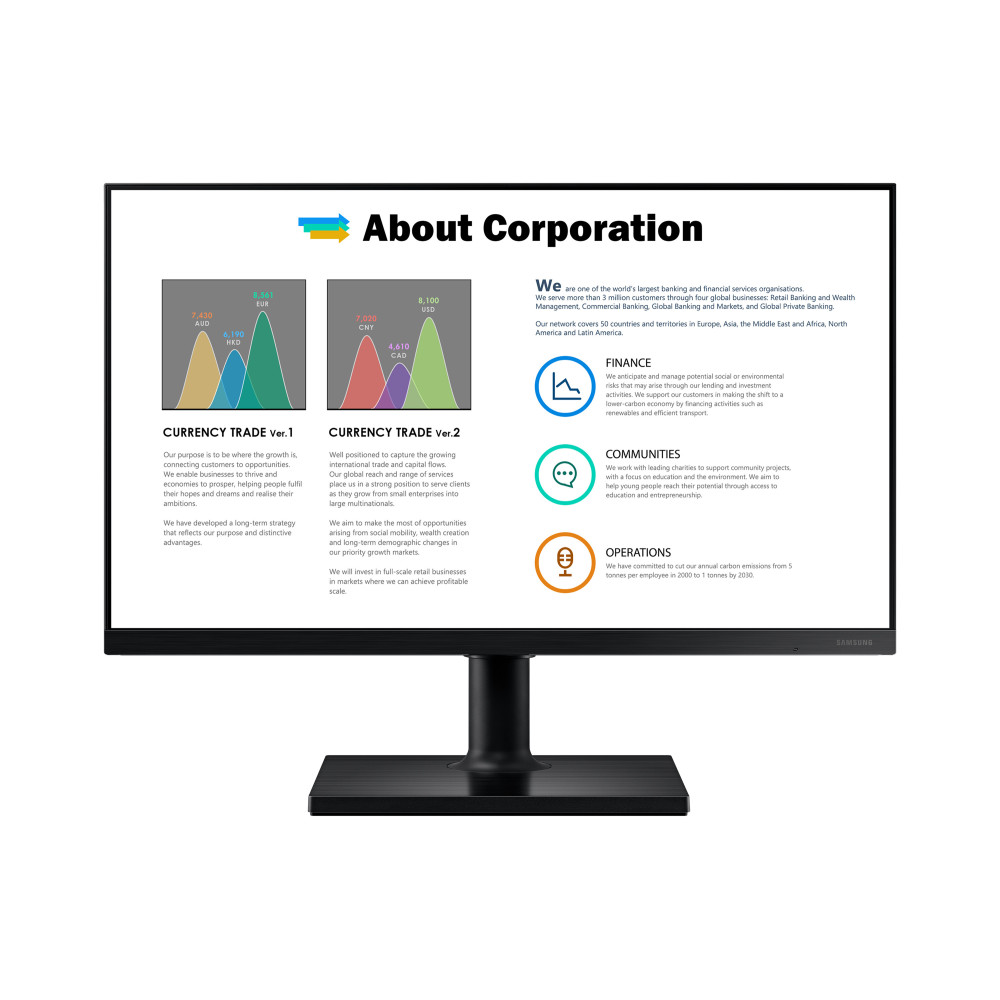 TFT Samsung F27T450FQR 68cm (27)LED,2xHDMI,DisplayPort
