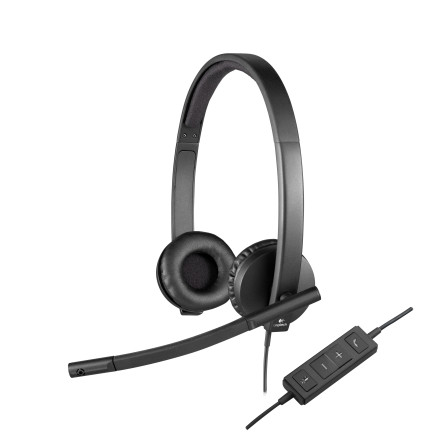 Headset Logitech H570e Stereo (981-000575)