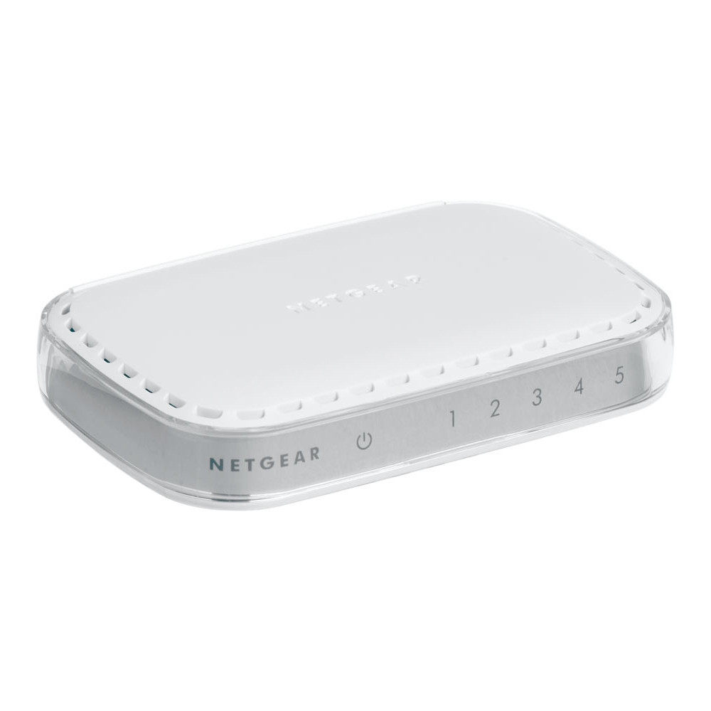 NETGEAR Switch Desktop Gigabit 5-port 10100 GS605-400PES NETGEAR Switch Desktop Gigabit 5-port 10100 GS605-400PES