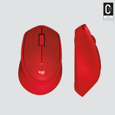Mouse Logitech M330 Silent plus rot (910-004911)