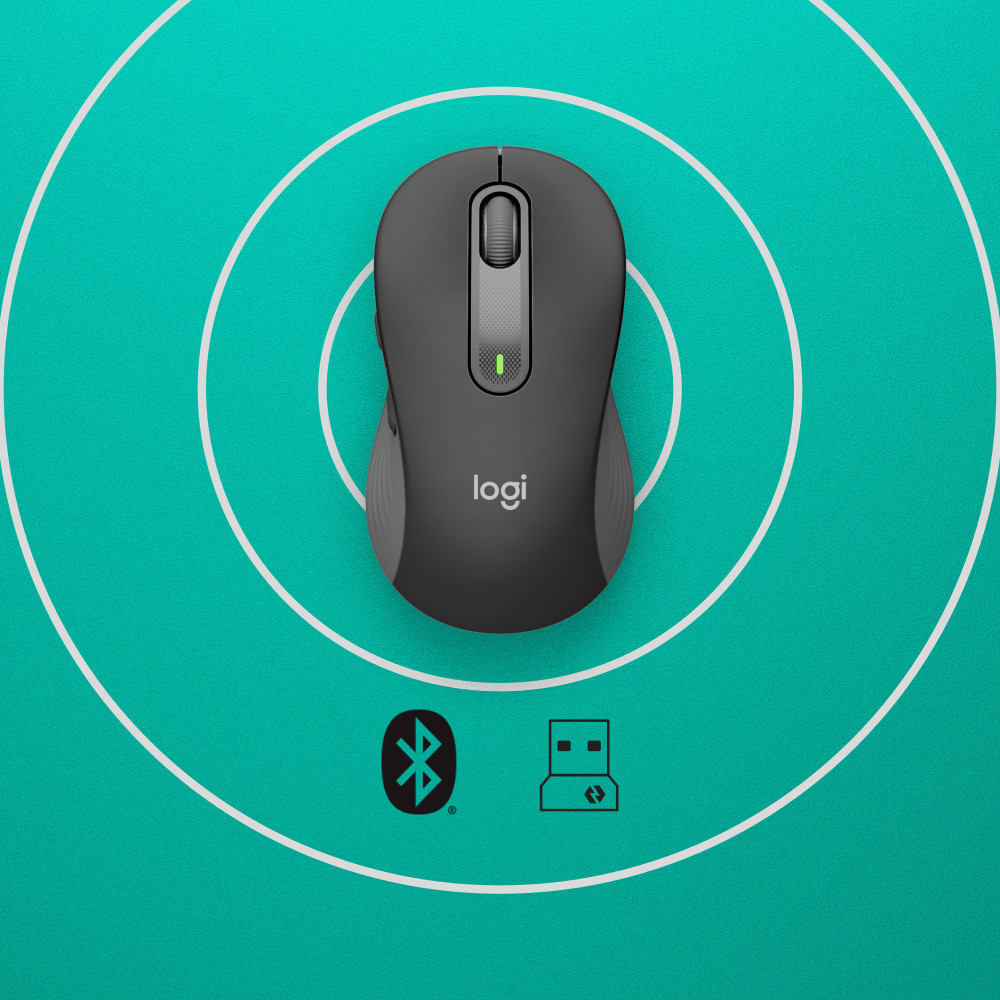 Mouse Logitech Signature M650 for Business -Wireless - Graphit (910-006274)