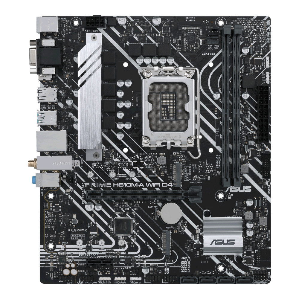 ASUS PRIME H610M-A WIFI D4(1700) (EU) ASUS PRIME H610M-A WIFI D4(1700) (EU)