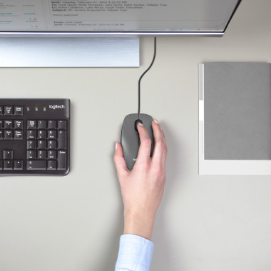 Mouse Logitech M100 (910-006652) rechts- und linkshdig