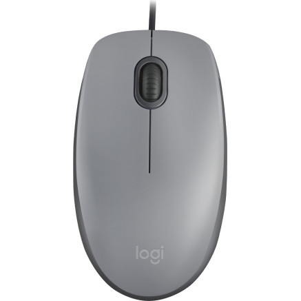Mouse Logitech M110 - Beidhdig - Grau (910-006760)