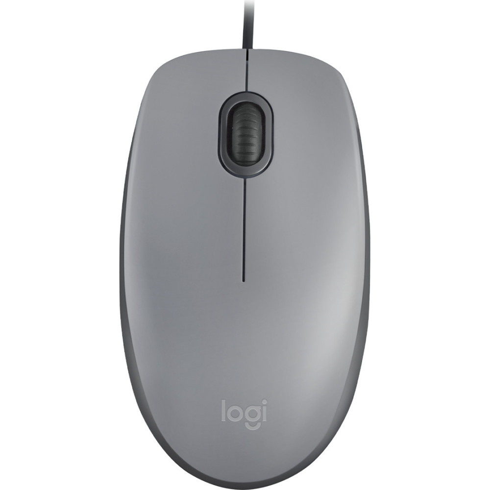 Mouse Logitech M110 - Beidhdig - Grau (910-006760) Mouse Logitech M110 - Beidhdig - Grau (910-006760)