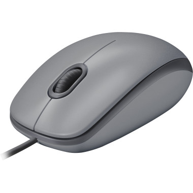 Mouse Logitech M110 - Beidhdig - Grau (910-006760)