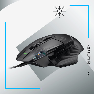 Mouse Logitech G G502 X - Schwarz (910-006138)