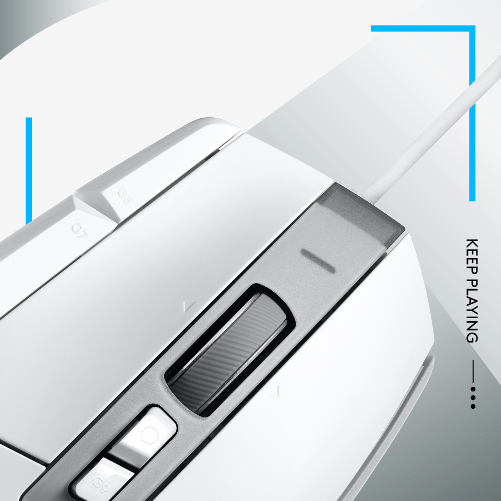 Mouse Logitech G G502 X - rechts - Wei (910-006146)