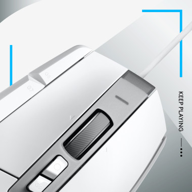 Mouse Logitech G G502 X - rechts - Wei (910-006146)