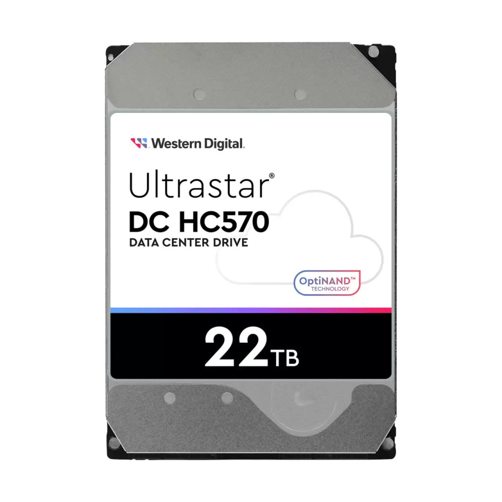 HDD WD Ultrastar DC HC570 WUH722222ALE6L4 22TB - 7200 RPM HDD WD Ultrastar DC HC570 WUH722222ALE6L4 22TB - 7200 RPM