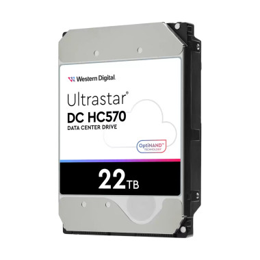 HDD WD Ultrastar DC HC570 WUH722222ALE6L4  22TB - 7200 RPM