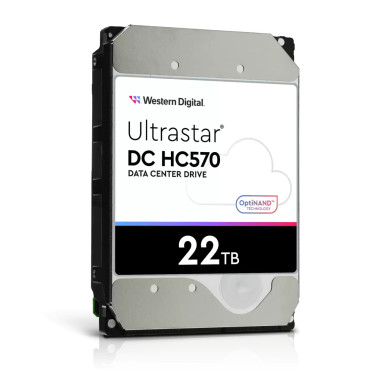 HDD WD Ultrastar DC HC570 WUH722222ALE6L4  22TB - 7200 RPM