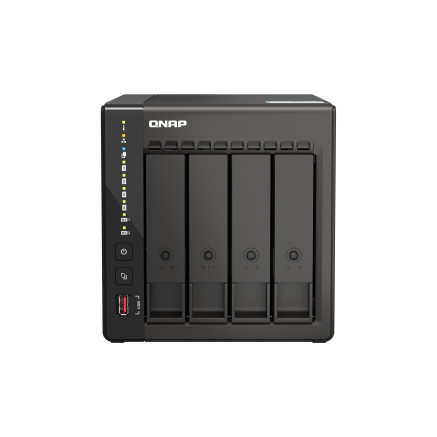 NAS Server QNAP TS-453E-8G - Intel Celeron - J6412 - Schwarz