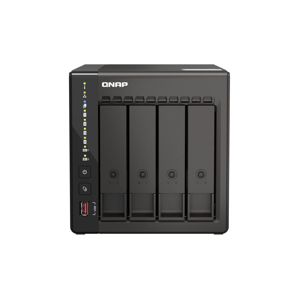 NAS Server QNAP TS-453E-8G - Intel Celeron - J6412 - Schwarz