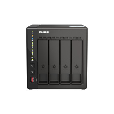 NAS Server QNAP TS-453E-8G - Intel Celeron - J6412 - Schwarz