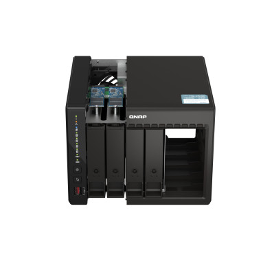 NAS Server QNAP TS-453E-8G - Intel Celeron - J6412 - Schwarz