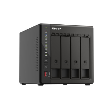 NAS Server QNAP TS-453E-8G - Intel Celeron - J6412 - Schwarz