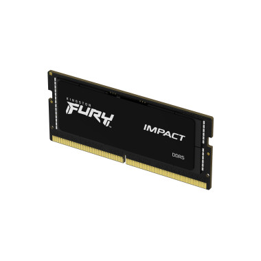 SO 32GB DDR5 KIT 2x16GB PC 5600 Kingston FURY Impact  KF556S40IBK2-32