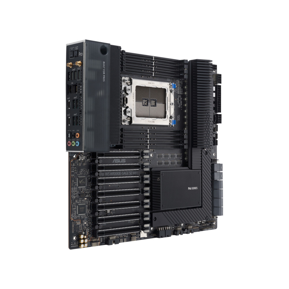 ASUS PRO WS WRX80E-SAGE SE WIFI II (WRX80) (EU) ASUS PRO WS WRX80E-SAGE SE WIFI II (WRX80) (EU)